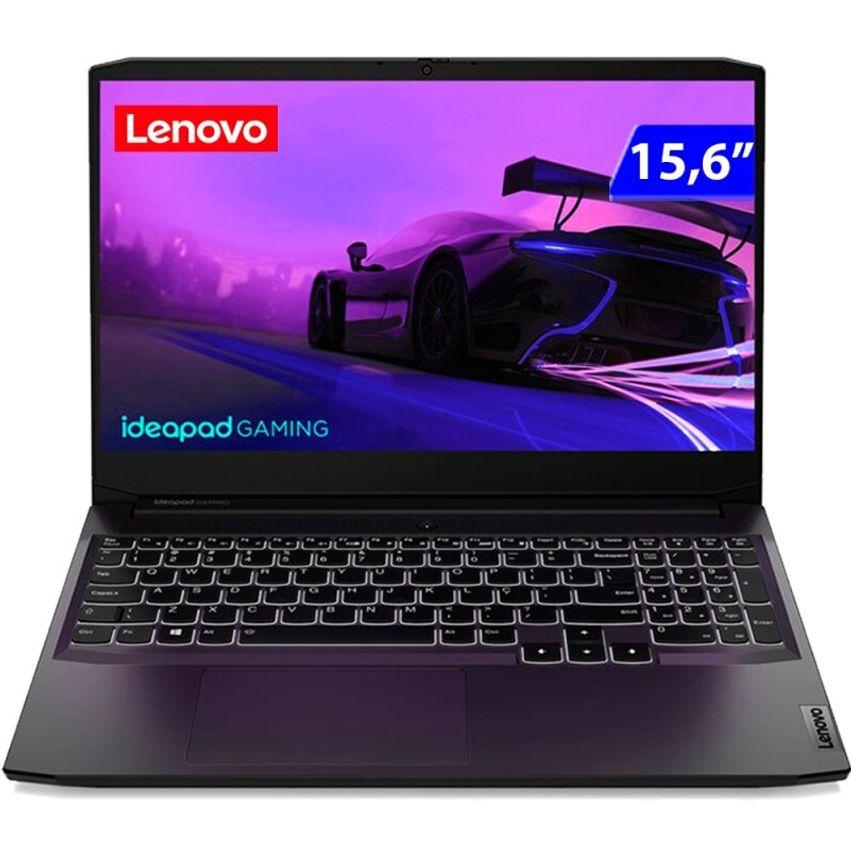 Notebook Gamer Lenovo Gaming 3i i5-11300H 8GB SSD 512GB Geforce GTX 1650 Tela 15,6" FHD W11 - 82MG0009BR