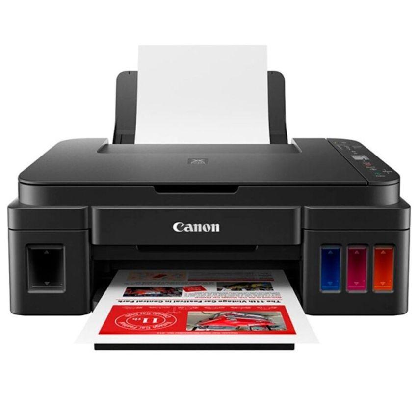 Impressora Multifuncional Jato de Tinta Canon MegaTank Colorido WIFI G3110