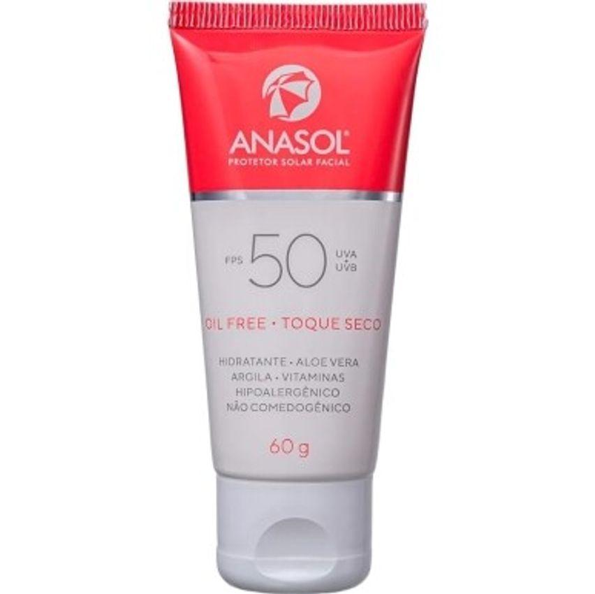 Anasol Protetor Solar Facial FPS 50-60g