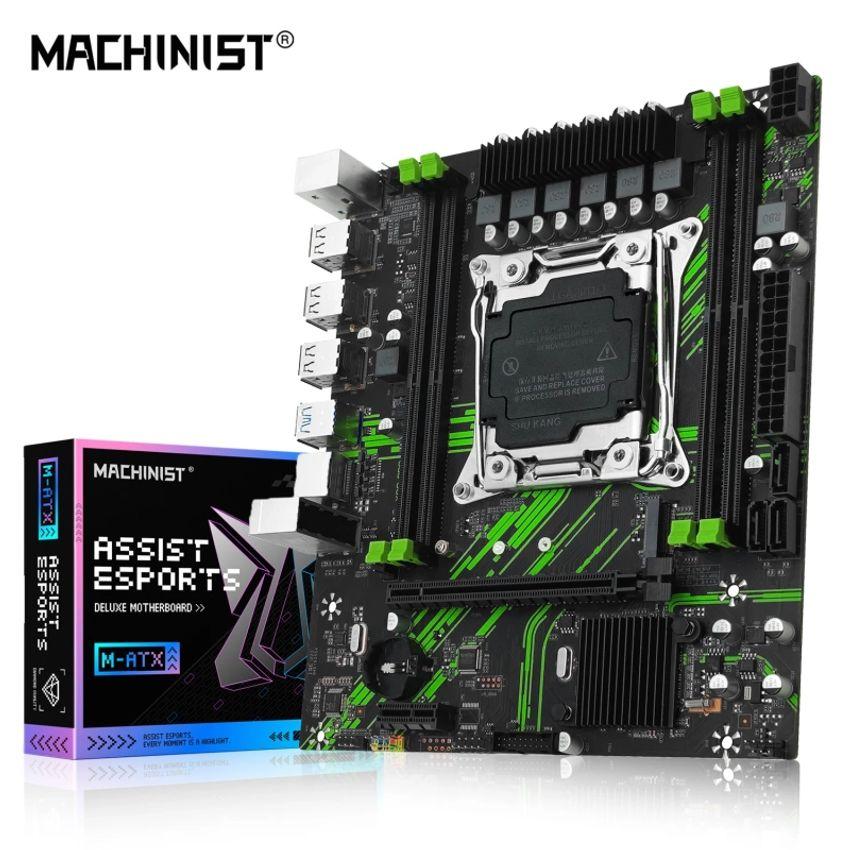 MACHINIST-X99 Placa-mãe PR9 LGA 2011-3 CPU Intel Xeon E5 V3 e V4 RAM DDR4 SATA