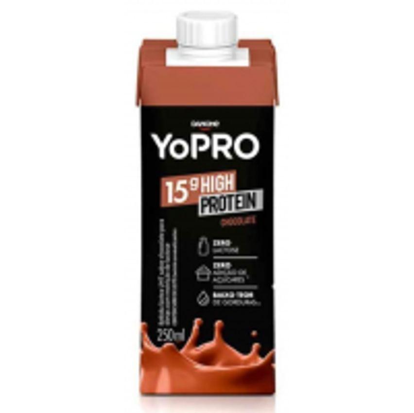 12 Unidades Bebida Lactea com 15g de Proteína YoPRO 250ml