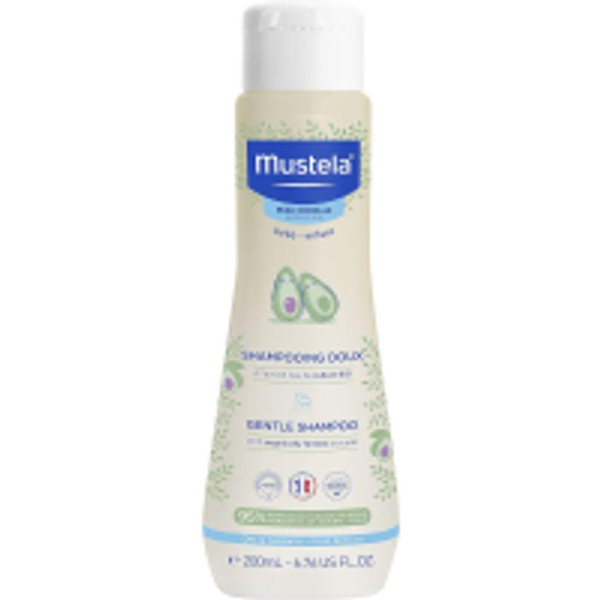 Mustela Shampoo Infantil 200Ml - Fragrância Suave Para Não Arder Os Olhos Dos Bebês - Fórmula Biodegradável Com 93%