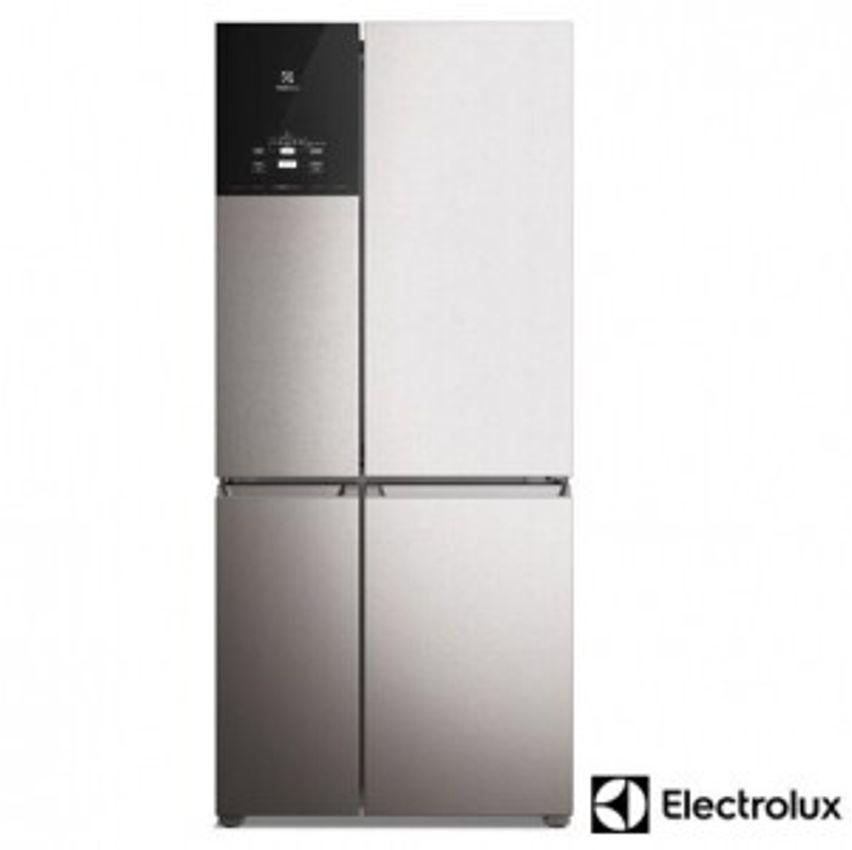 Refrigerador Multidoor Experience 4 Portas Frost Free 581L FlexiSpace e Inverter Inox Look IQ8S - Electrolux