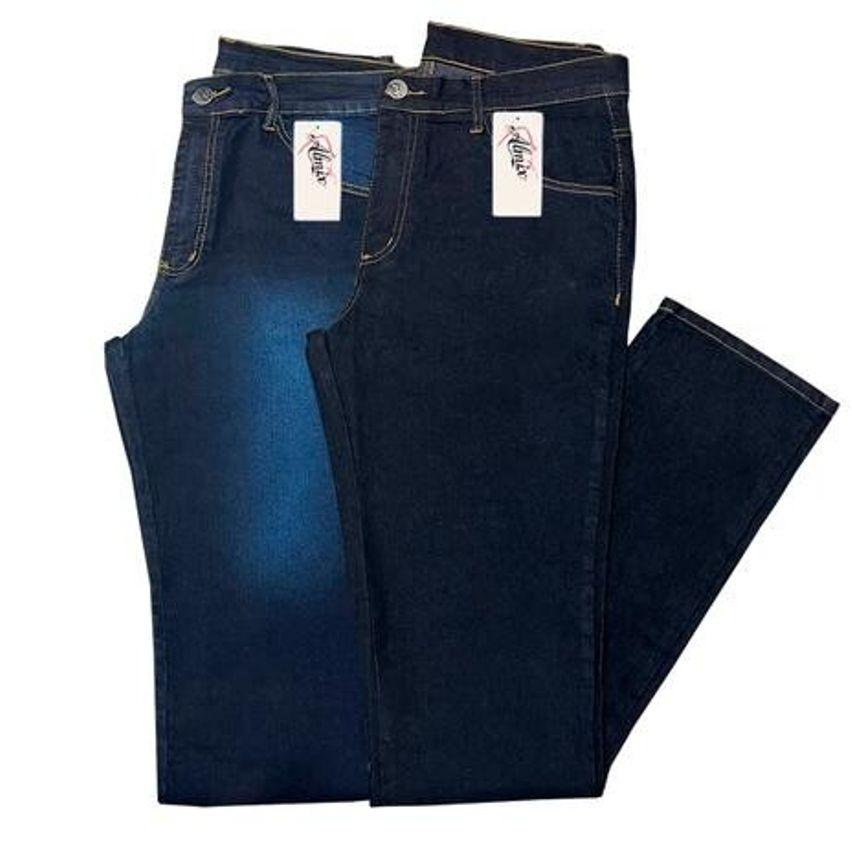 Kit 02 Calças Jeans Masculina - Tradicional