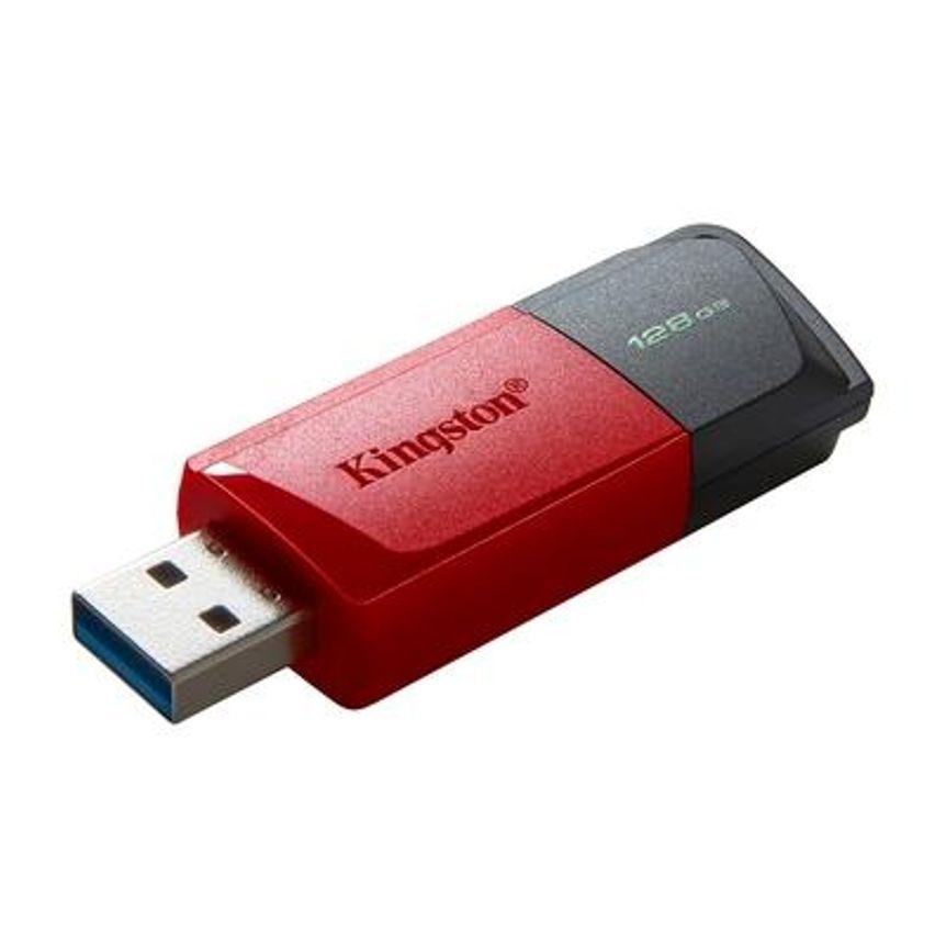 Pen Drive 128GB Kingston USB 3.2 DataTraveler Exodia M Preto e Vermelho - DTXM/128GB