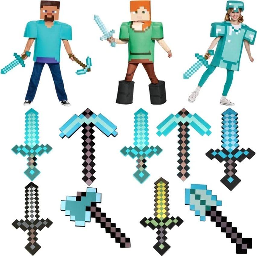Ferramentas de Minecraft de Brinquedo - Vários Modelos