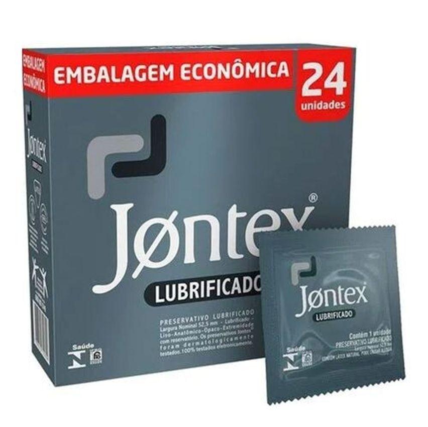 Preservativo Camisinha Masculina Jontex Lubrificado 24 Unidades