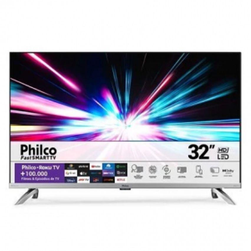Smart Tv Philco 32 Ptv32g7pr2csblh Roku TV Dolby Audio Led Bivolt