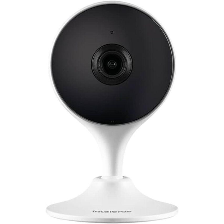 (3 UNID)Câmera Inteligente Interna Compatível com Alexa Wi-fi Full HD iM3 C Branca Intelbras