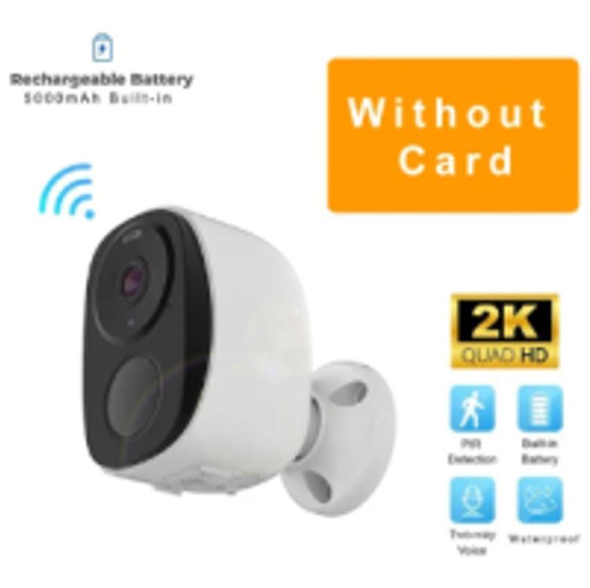 Câmera de Segurança Externa Wifi sem Fio Battery Cam NO Card