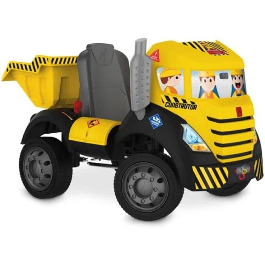 Caminhão Brutus Construtor Bandeirante Amarelo