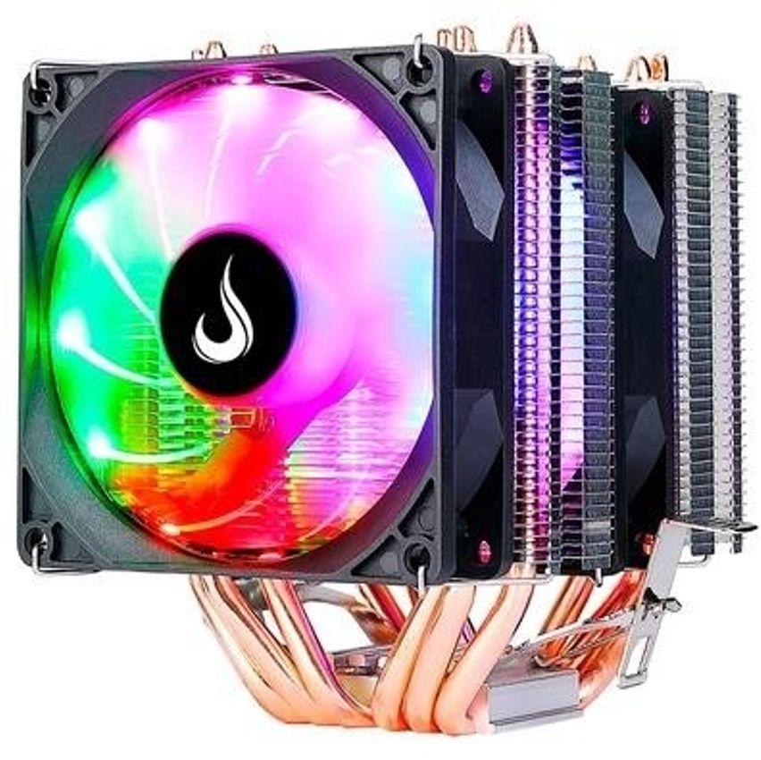 Air Cooler Rise Mode Gamer G800 RGB AMD/Intel 90mm Preto - RM-AC-O8-RGB