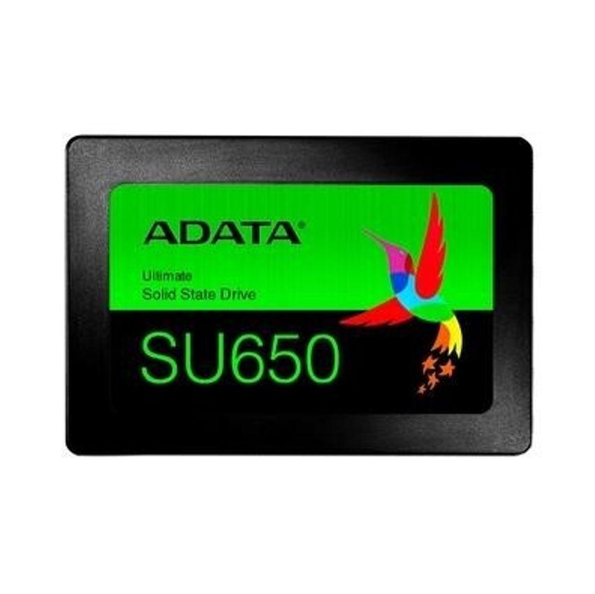 SSD SATA Adata SU650 240GB 2.5" Leitura: 520MB/s e Gravação: 450MB/s Preto - ASU650SS-240GT-R