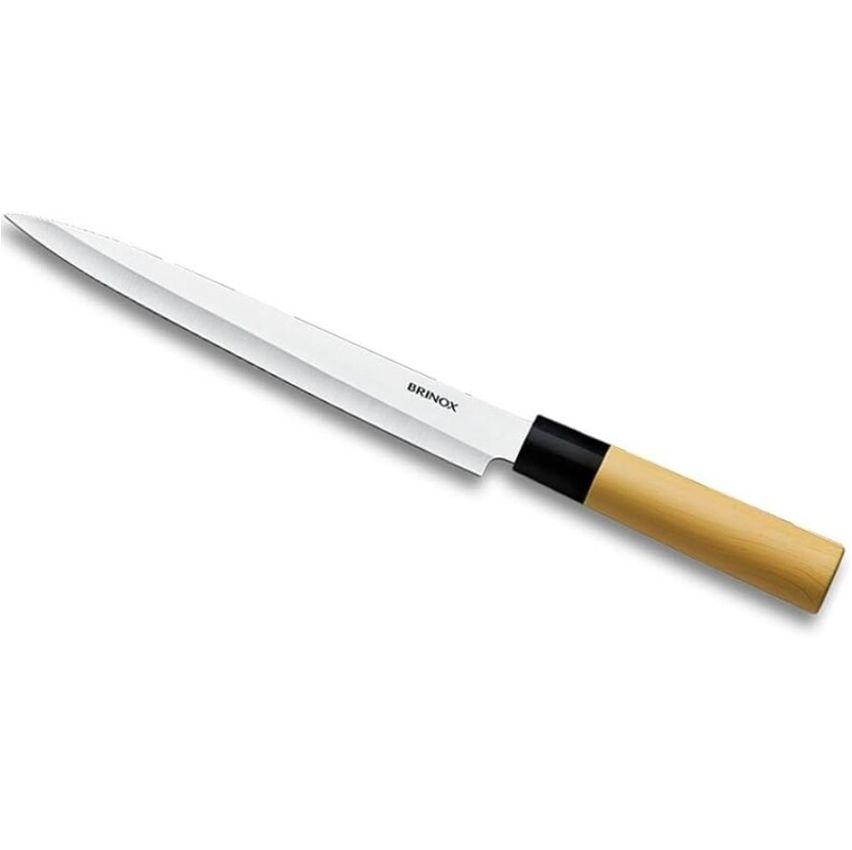 Faca Para Sushi E Sashimi 8 1/2" Samurai Brinox Aço Inox