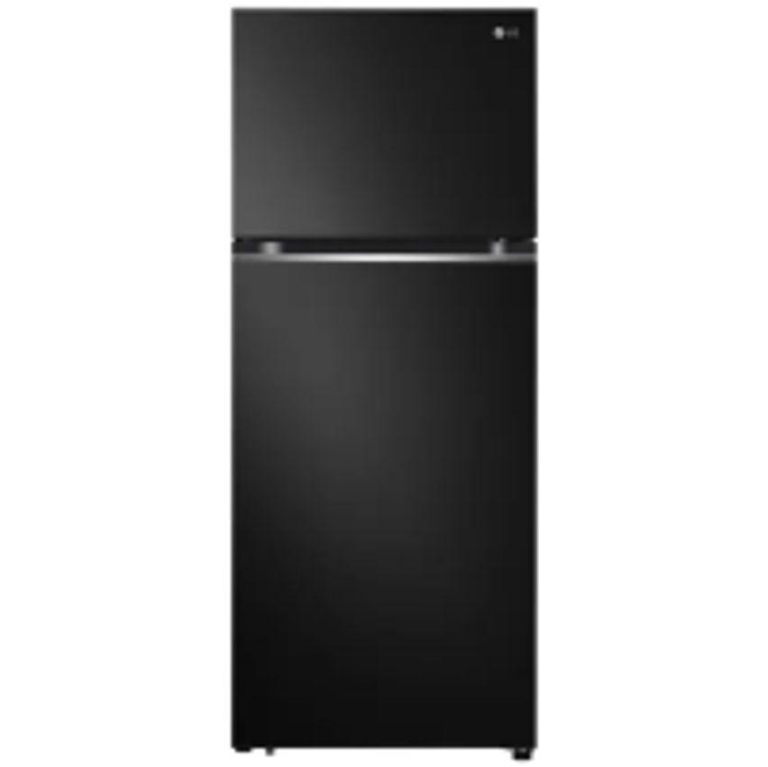 Geladeira/Refrigerador LG Frost Free Black 395L Duplex Compressor Inverter - GN-B392PXG