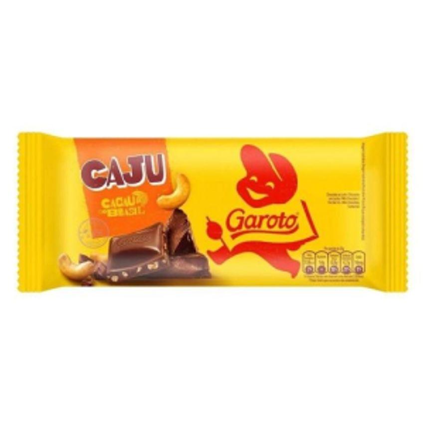 Barra de Chocolate Castanha de Caju Garoto 80g