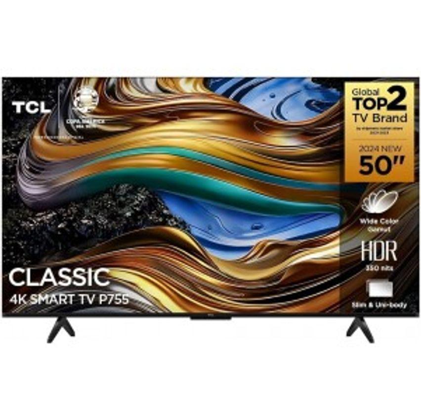 TCL LED SMART TV 50” P755 4K UHD GOOGLE TV