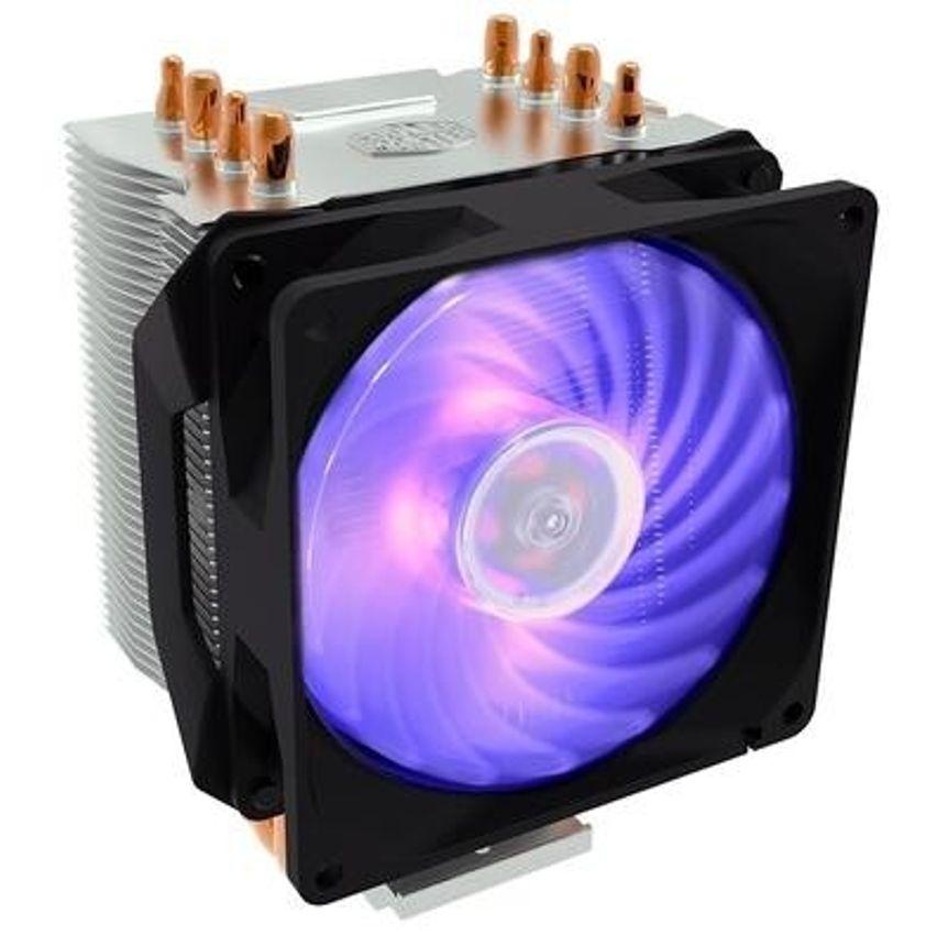 Cooler para Processador Cooler Master Hyper H410R AMD/Intel RGB Preto - RR-H410-20PC-R1