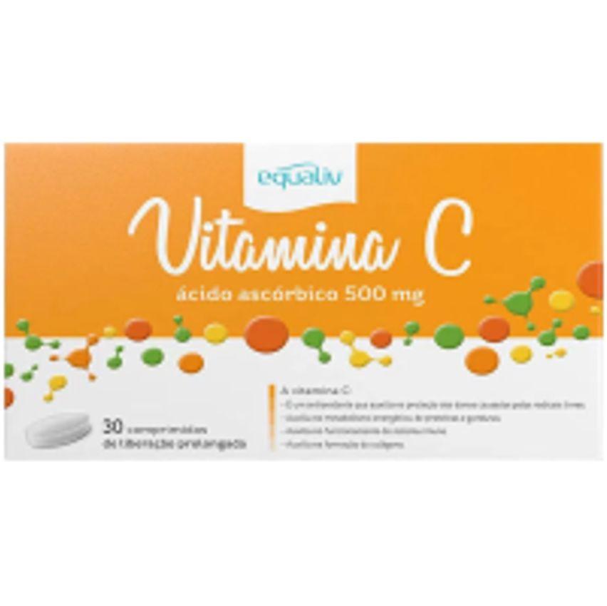 Vitamina C Equaliv 500mg 30 Comprimidos