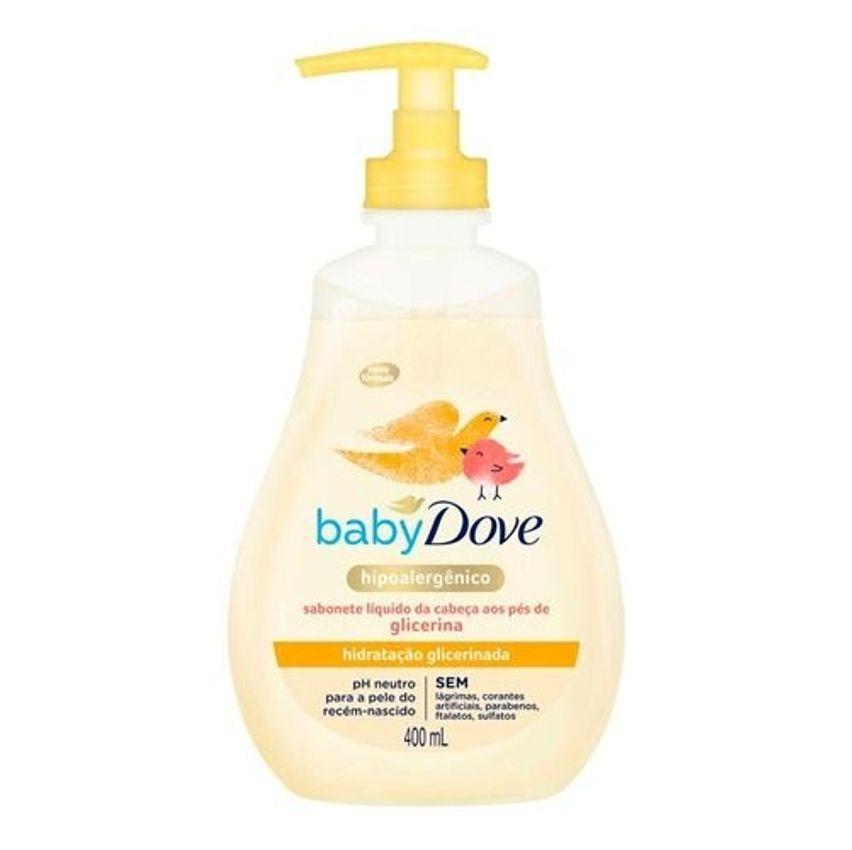 Sabonete Líquido Dove Baby Hidratação Glicerinada Refil 400ml