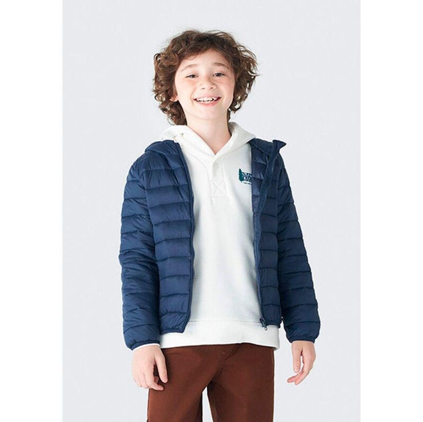 Jaqueta Puffer Infantil Unissex Com Capuz -  Store