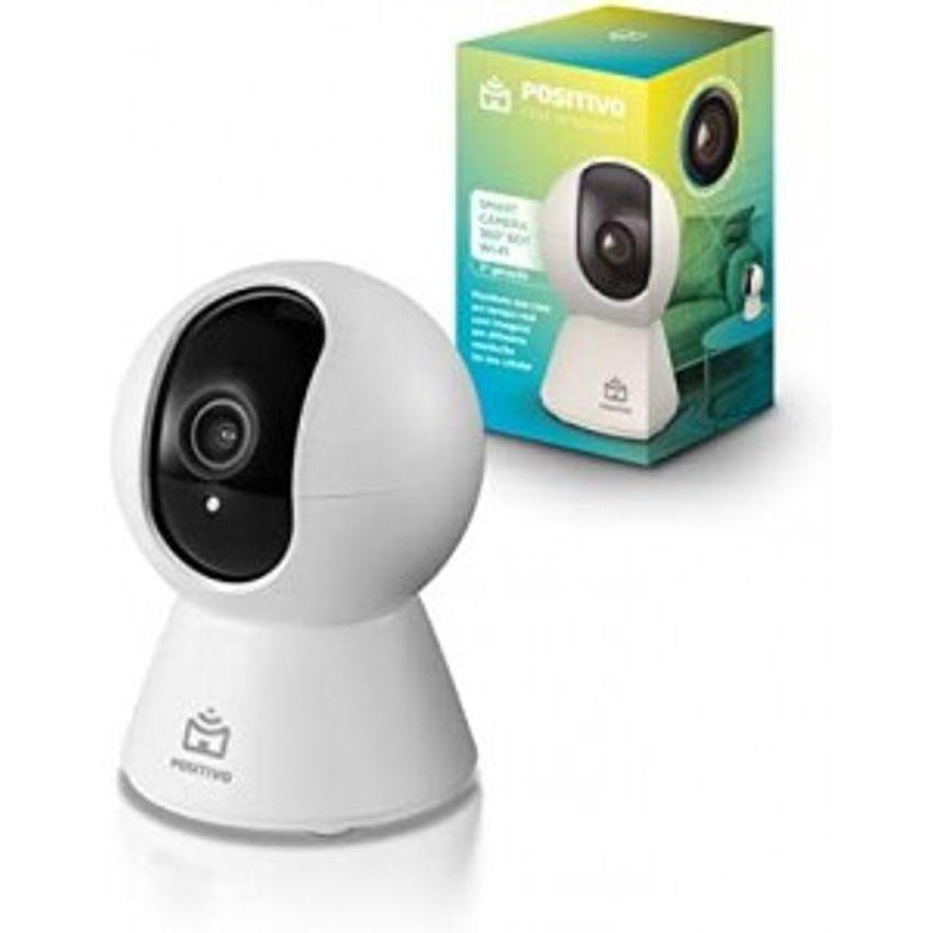 Smart Câmera de Segurança Bot WI-FI 360° 2ª Geração 1080P FHD 15 FPS Visão Noturna  - Positivo