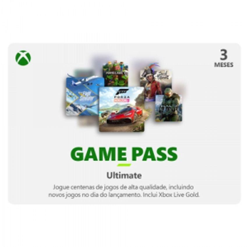 Gift Card Digital XBox Game Pass Ultimate 3 meses