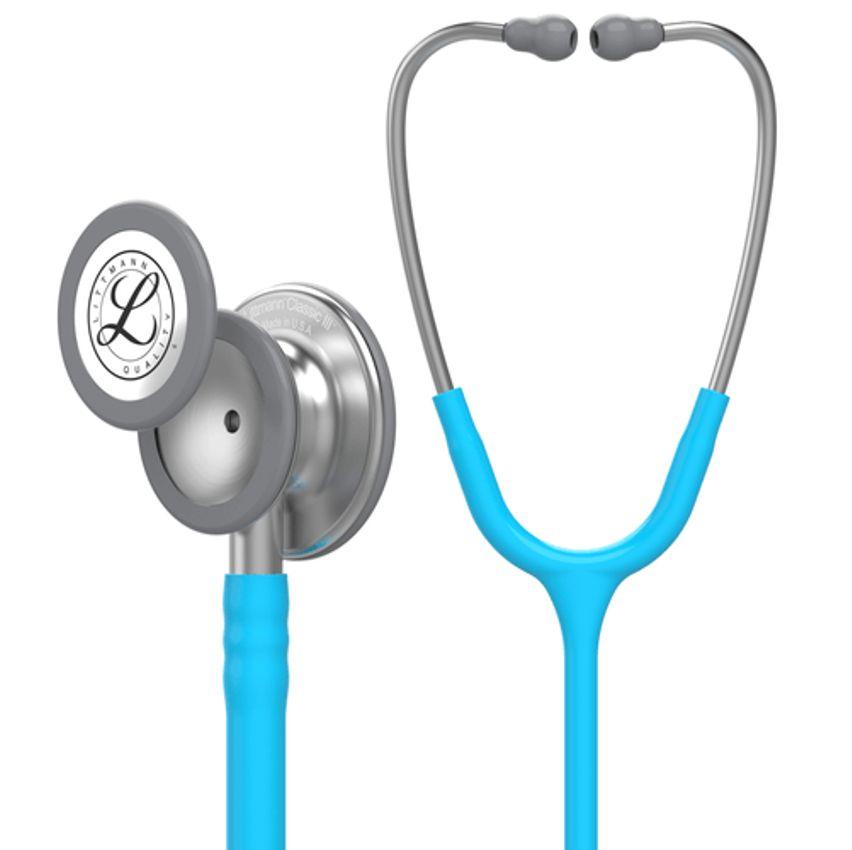 Estetoscópio 3M Littmann Classic III 5835 - Azul Turquesa