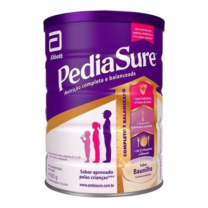 Fórmula Pediátrica Para Nutrição Pediasure Baunilha 850g