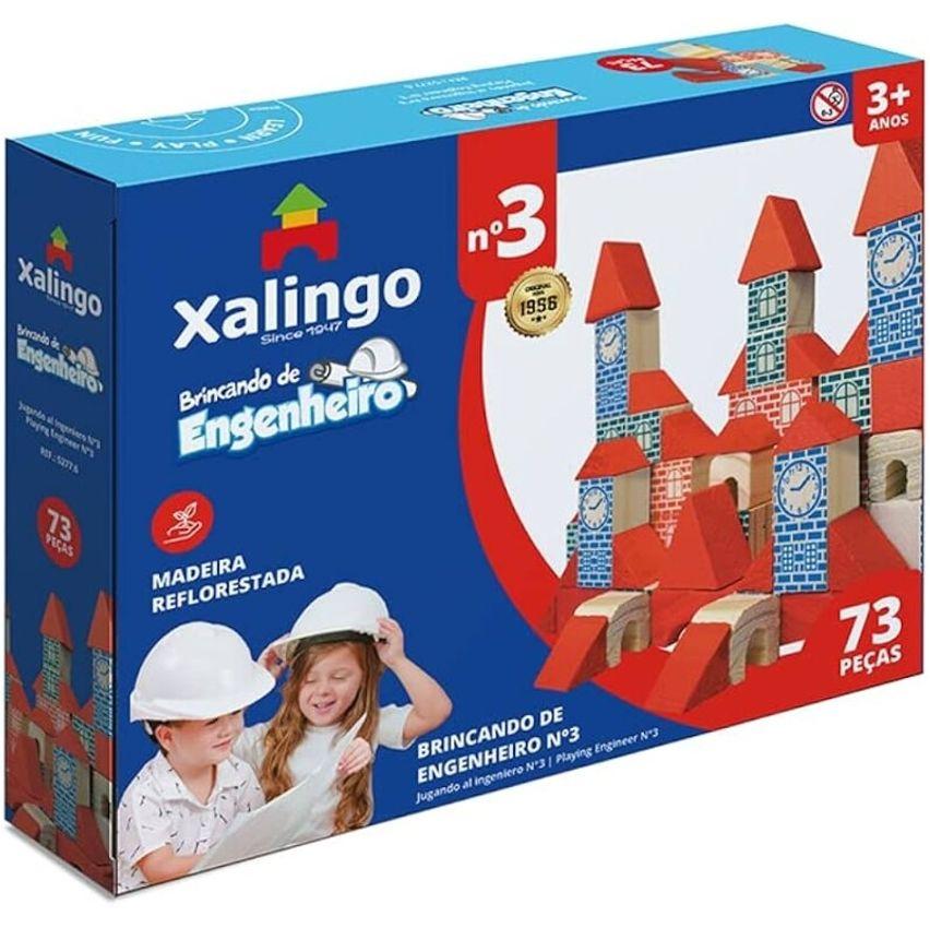 Brincando de Engenheiro 73 Peças Xalingo