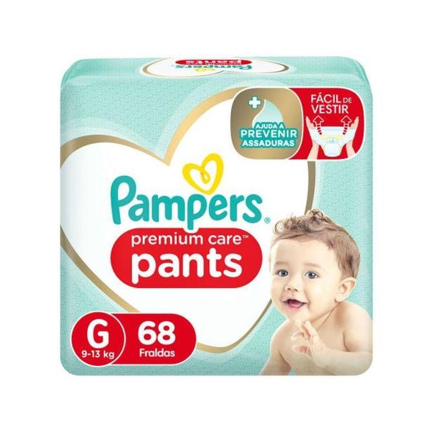 Fralda Pampers Premium Care Pants Calça Tam G