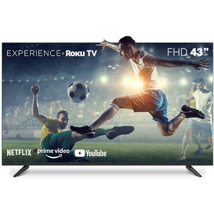 Multilaser - Smart TV FHD 43 DLED Wi-fi MultiExperience Roku Multi - TL056EX