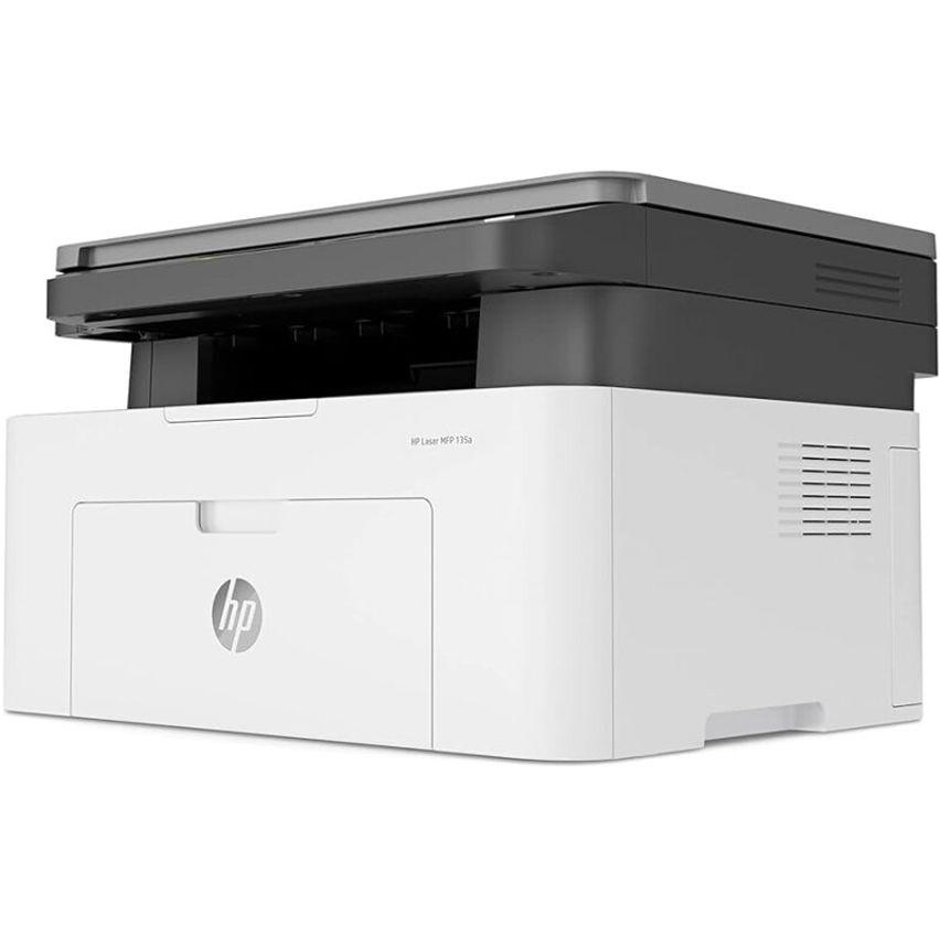 HP 4ZB83A#BGJ Impressora Multifuncional Laser Monocromática 110 M135W Branca/Preta