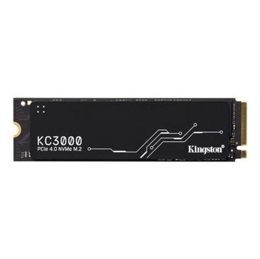 SSD 512 GB Kingston KC3000 M.2 2280 PCIe NVMe Leitura: 7000MB/s e Gravação: 3900MB/s - SKC3000S/512G