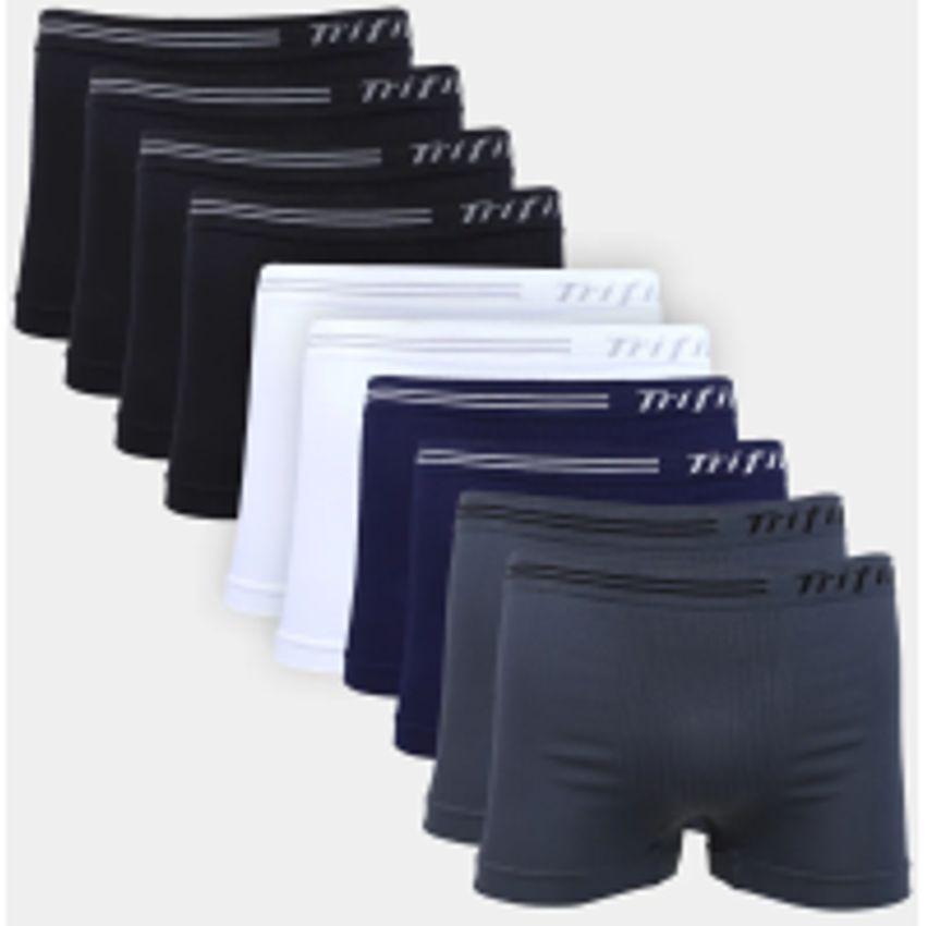 Kit Cueca Boxer Trifil 10 Peças