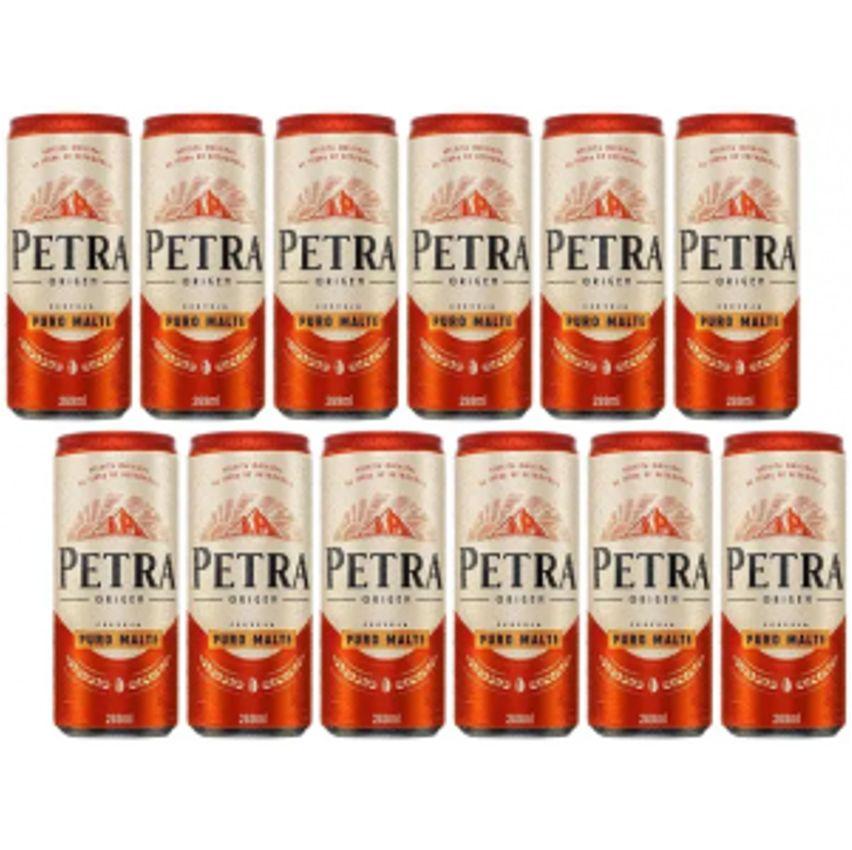 Cerveja Petra Puro Malte Puro Malte 12 Unidades Lata 269ml