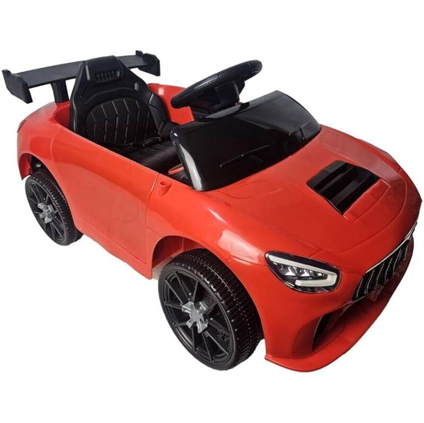 Brinquedo Carrinho Elétrico Infantil 12V Vermelho Motor Potente Música