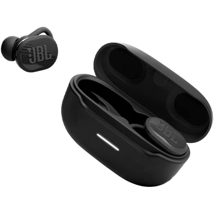 JBL Fone de Ouvido Esportivo Bluetooth TWS Endurance Race Intra-Auricular À Prova Dágua - Preto