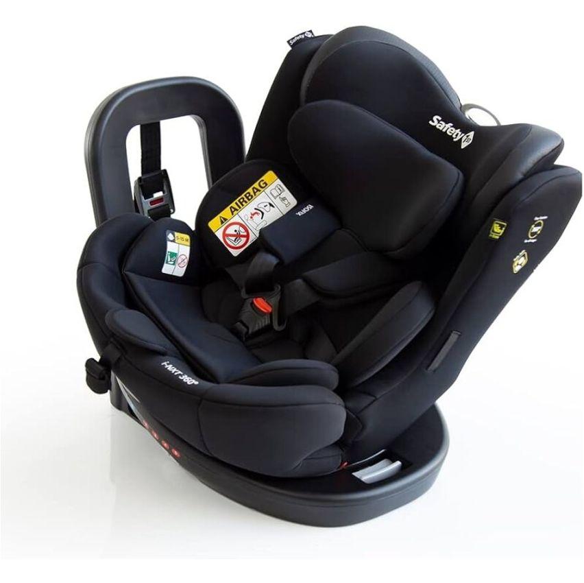 Safety 1st Cadeirinha i-NXT 0 a 36kg com Giro 360° e Isofix Black Urban