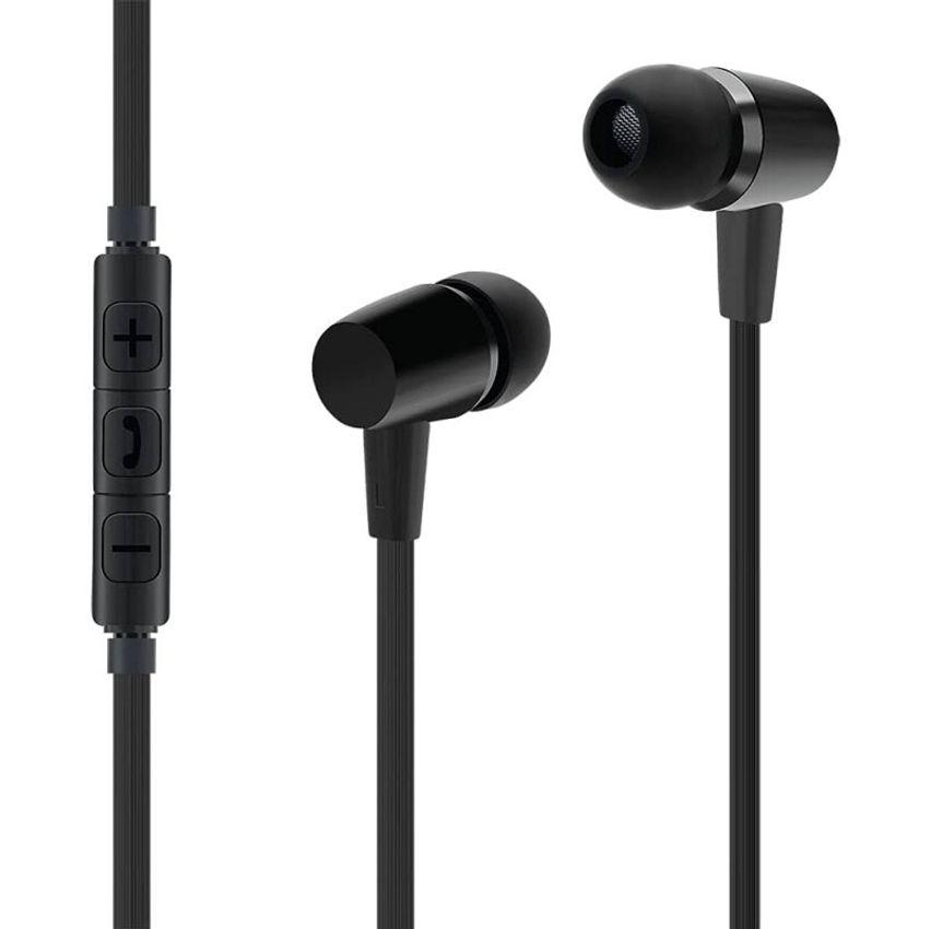 Fone De Ouvido Sound Beats I2GO Intra-Auricular Com Microfone E Acabamento Em Metal 12m 103db Preto