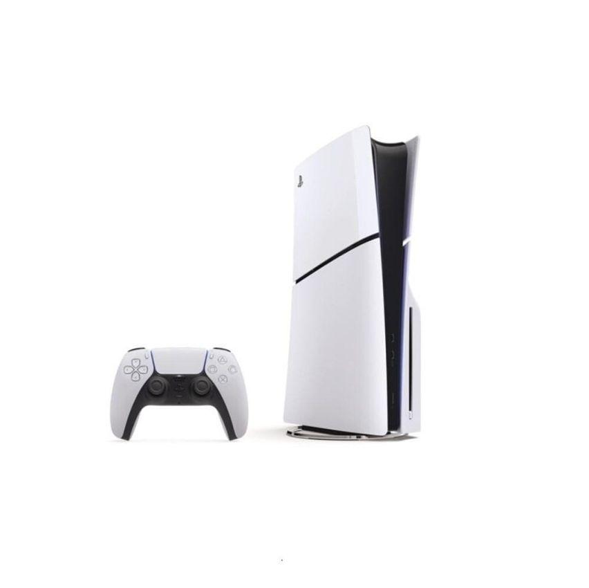 PS5 Playstation 5 Sony Slim SSD 1TB Controle sem fio DualSense Com Mídia Física Branco + Jogos Returnal e Ratchet \u00