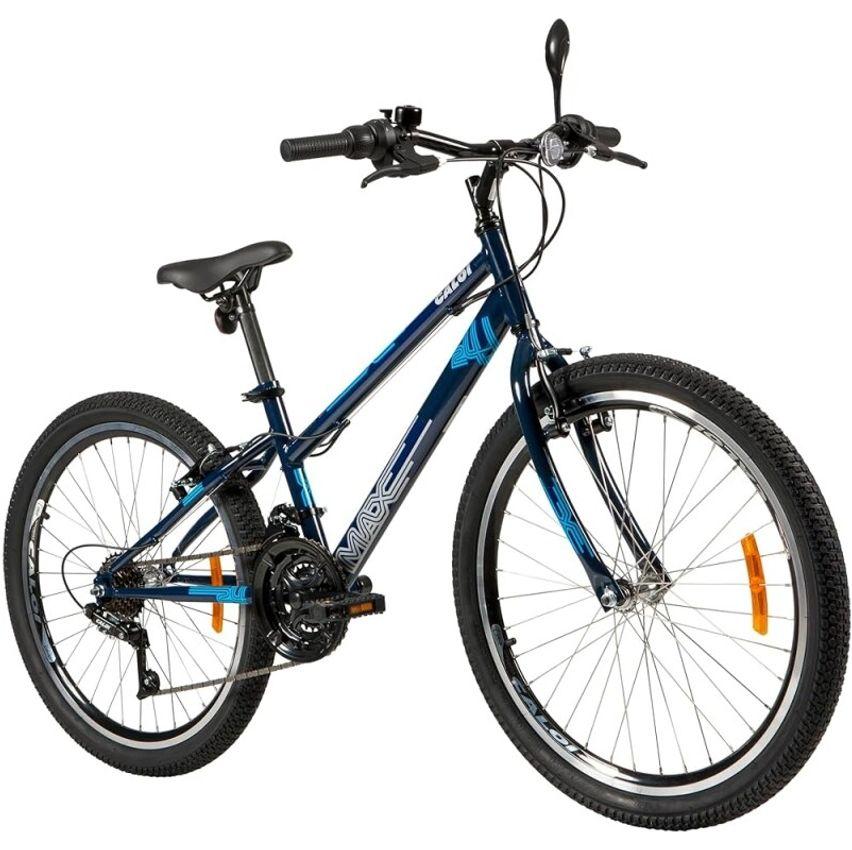 Bicicleta Aro 24 Caloi Max Azul