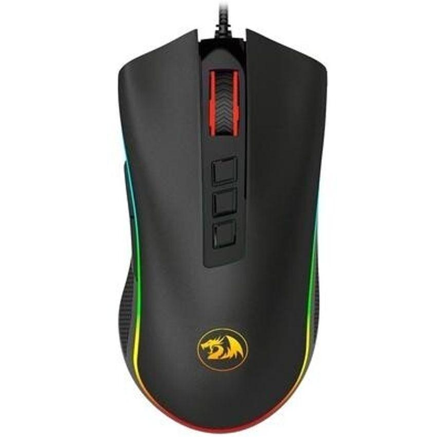 Mouse Gamer Redragon Cobra Chroma RGB 10000DPI 7 Botões Preto - M711 V2