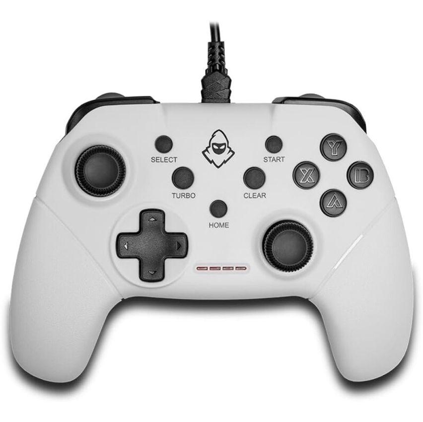 Controle Gamer Mancer RCW66 Branco MCR-RCW66-W01