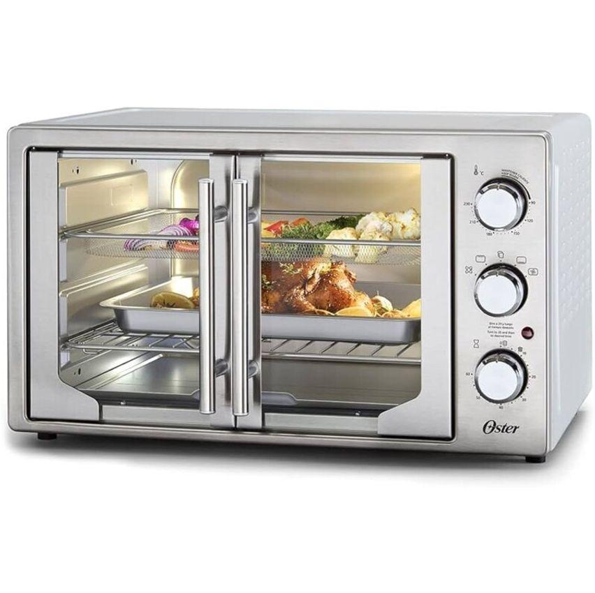 Forno e Fritadeira Sem Óleo Oster 42L French Door 2 em 1-220V