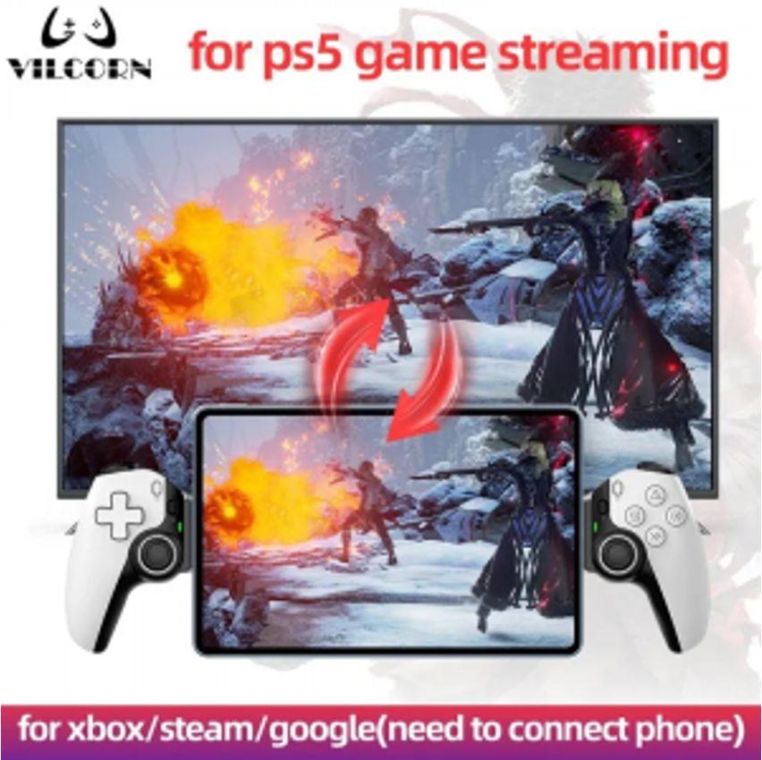 Portal sem fio Dual Hall Gamepad, Android Mobile Gaming Controller, Suporte Game Streaming, PS5 PC Switch, Comprimidos Joystick