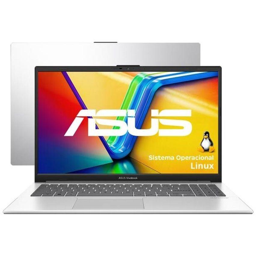 Notebook ASUS VivoBook Go 15 E1504GA-NJ447 Intel Core i3 4GB RAM SSD 256GB 156" Full HD Linux 90NB0ZT1-M00PS0