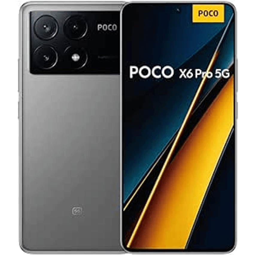 Smartphone Xiaomi Poco X6 Pro 5g 8gb+256gb Nfc Dimensity 8300-ultra 64mp Triple Camera 67w 120hz Amoled (grey)