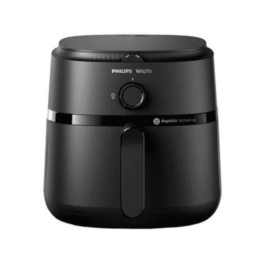 Fritadeira Elétrica sem Óleo/Air Fryer Philips Walita Série 1000 XL NA130 Preta com Timer 6,2L