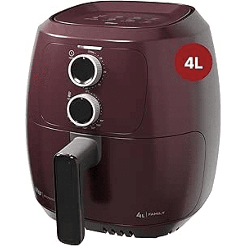 WAP Fritadeira Elétrica Air Fryer FAMILY WAFF2-V 4 Litros, Vermelho, Revestimento Antiaderente, 1500W 127V